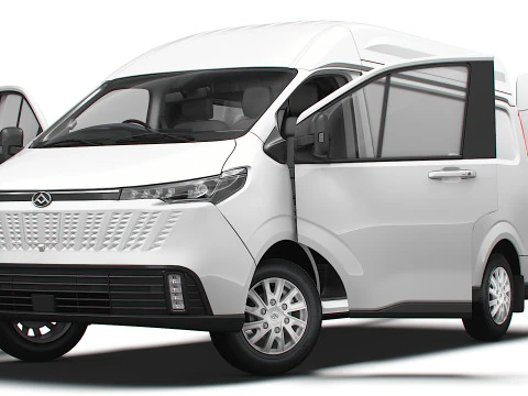 Maxus eDeliver 7 L2H2 HQ Interior 2026 3D Model