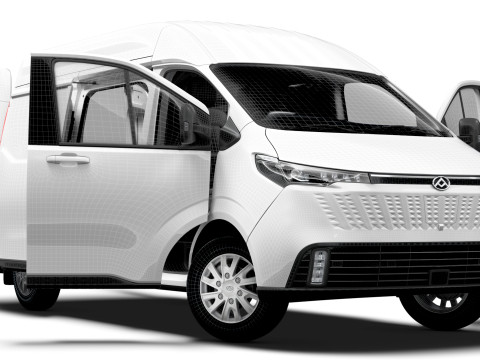 Maxus eDeliver 7 L2H2 HQ Interior 2026 3D Model