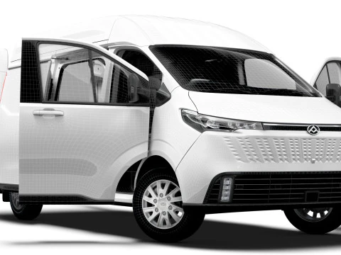 Maxus eDeliver 7 L2H2 HQ Interior 2026 3D Model