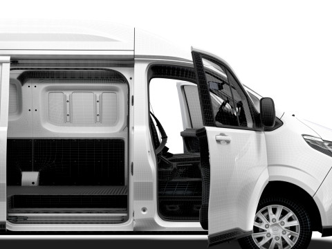 Maxus eDeliver 7 L2H2 HQ Interior 2026 3D Model
