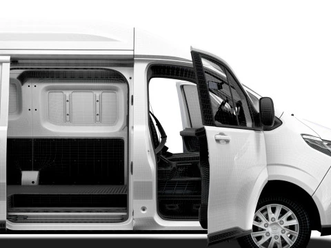 Maxus eDeliver 7 L2H2 HQ Interior 2026 3D Model