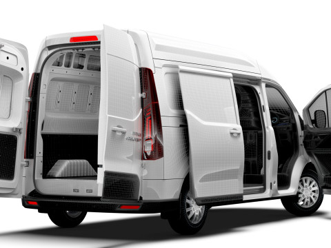 Maxus eDeliver 7 L2H2 HQ Interior 2026 3D Model