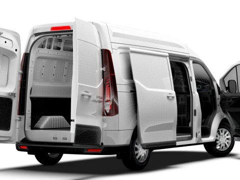 Maxus eDeliver 7 L2H2 HQ Interior 2026 3D Model