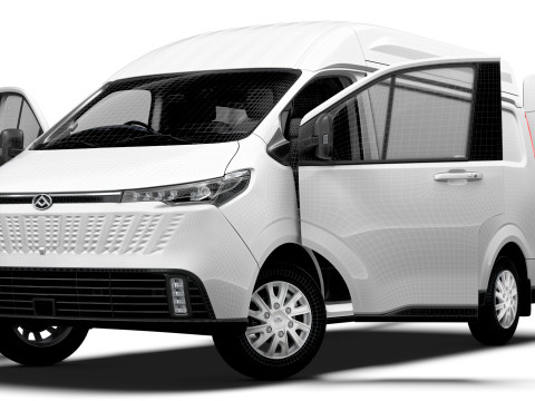 Maxus eDeliver 7 L2H2 HQ Interior 2026 3D Model