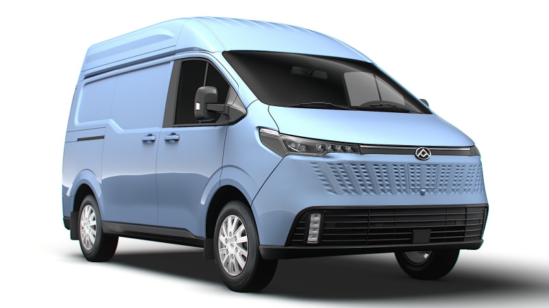 Maxus eDeliver 7 L1H2 2026 Modelo 3D .c4d .max .obj .3ds .fbx .stl .blend