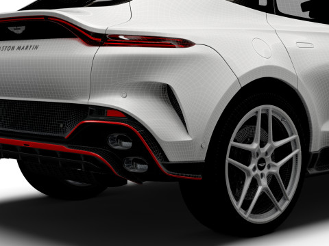 Aston Martin DBX S 2026 3D Модель