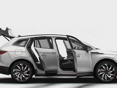 Skoda Enyaq Commercial 2026 3Dモデル