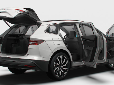 Skoda Enyaq Commercial 2026 3Dモデル