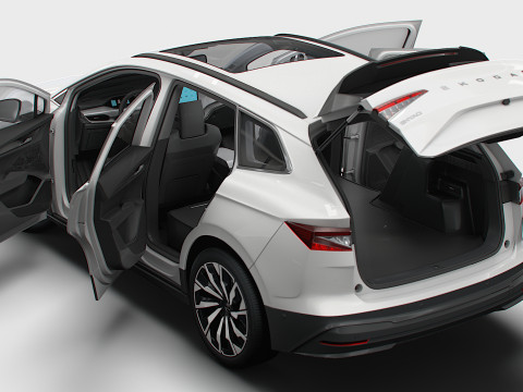 Skoda Enyaq Commercial 2026 3Dモデル