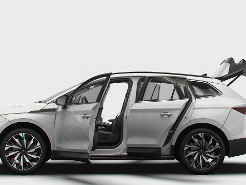 Skoda Enyaq Commercial 2026 3Dモデル