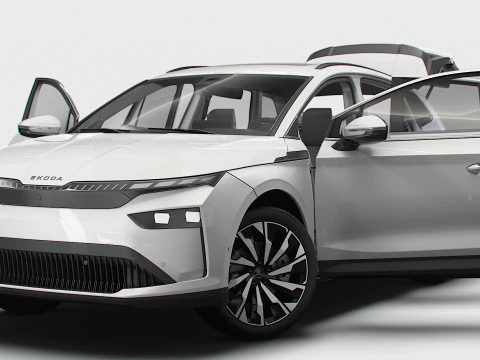 Skoda Enyaq Comercial 2026 Modelo 3D