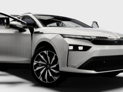 Skoda Enyaq Commercial 2026 3Dモデル
