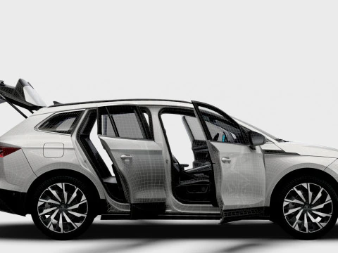 Skoda Enyaq Comercial 2026 Modelo 3D