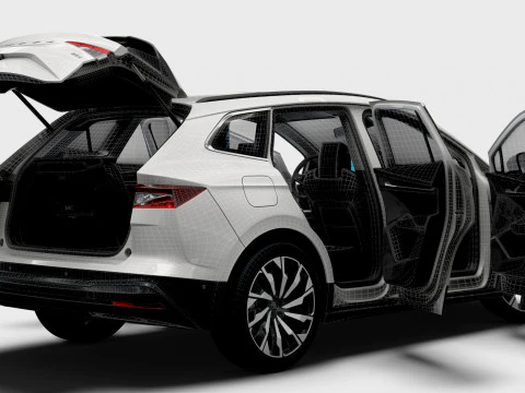 Skoda Enyaq Comercial 2026 Modelo 3D