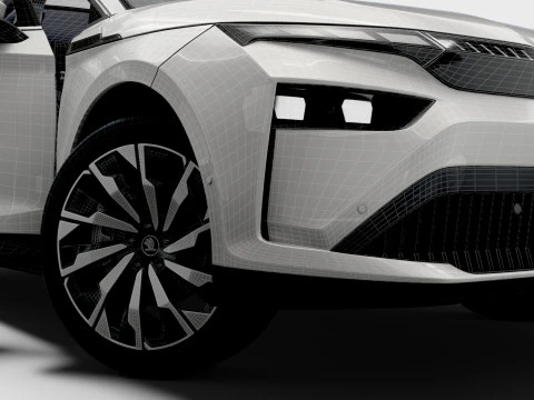 Skoda Enyaq Comercial 2026 Modelo 3D