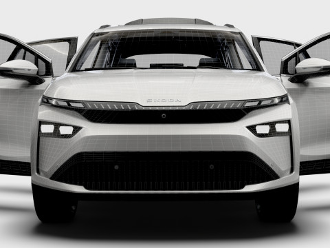 Skoda Enyaq Commercial 2026 3Dモデル