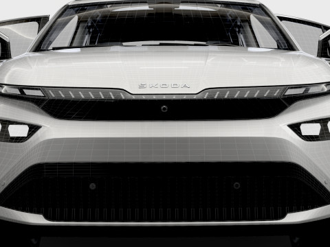 Skoda Enyaq Commercial 2026 3Dモデル