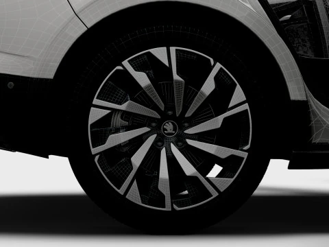 Skoda Enyaq Comercial 2026 Modelo 3D