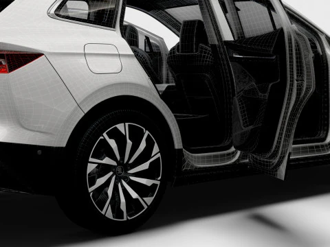 Skoda Enyaq Comercial 2026 Modelo 3D