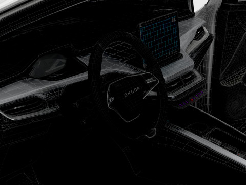 Skoda Enyaq Commercial 2026 3Dモデル