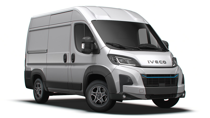 Iveco eSuperJolly Van L1H2 2026 3D Модель .c4d .max .obj .3ds .fbx .stl .blend