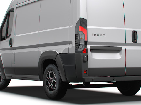 Iveco eSuperJolly Van L1H2 2026 3D Модель