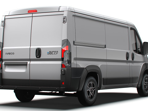 Iveco eSuperJolly Van L2H1 2026 3D Модель