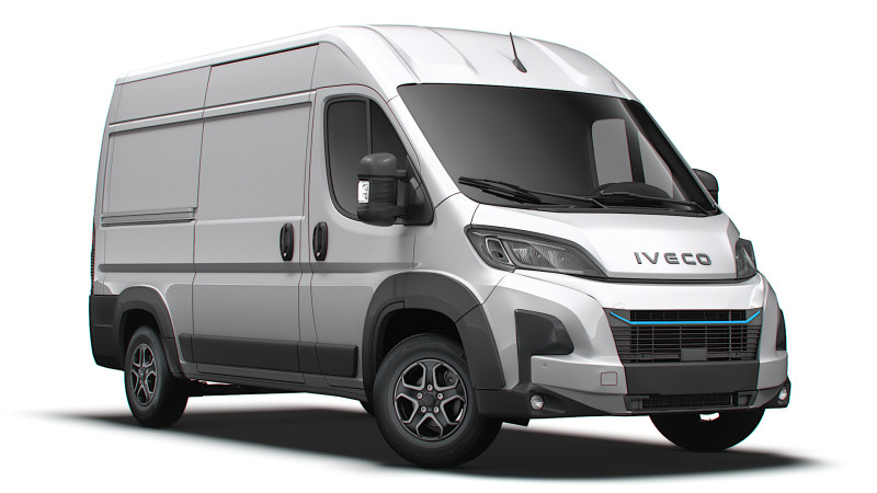 Iveco eSuperJolly Van L2H2 2026 Modelo 3D .c4d .max .obj .3ds .fbx .stl .blend