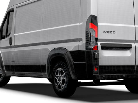Iveco eSuperJolly Van L2H3 2026 3D 모델