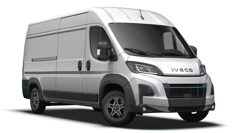 Iveco eSuperJolly Van L3H2 2026 Modello 3D .c4d .max .obj .3ds .fbx .stl .blend 