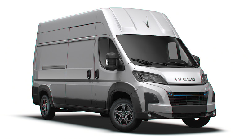Iveco eSuperJolly Van L3H3 2026 Modèle 3D .c4d .max .obj .3ds .fbx .stl .blend
