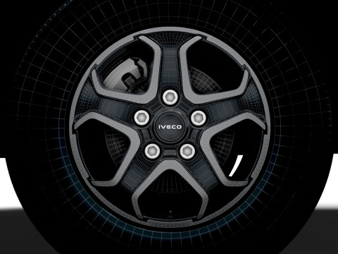 Iveco eSuperJolly Van L3H3 2026 Modèle 3D