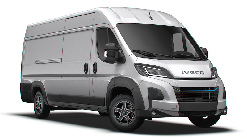 Iveco eSuperJolly Van L4H2 2026 3D Model .c4d .max .obj .3ds .fbx .stl .blend