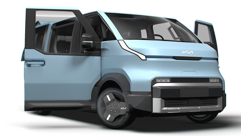 KIA PV5 L2H1 HQInterior 2026 Modelo 3D .c4d .max .obj .3ds .fbx .stl .blend