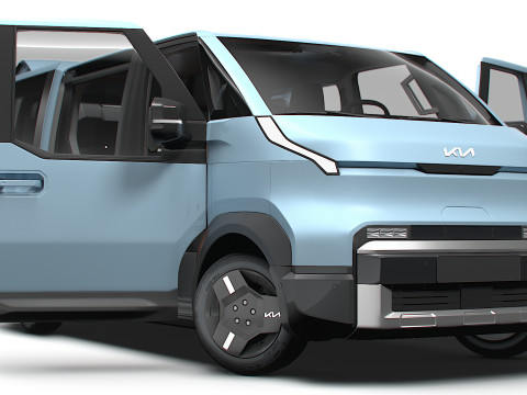 KIA PV5 L2H1 HQInterior 2026 Model 3D
