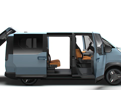 KIA PV5 L2H1 HQInterior 2026 3D Model