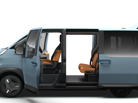 KIA PV5 L2H1 HQInterior 2026 3D Model