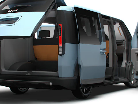KIA PV5 L2H1 HQInterior 2026 3D Model