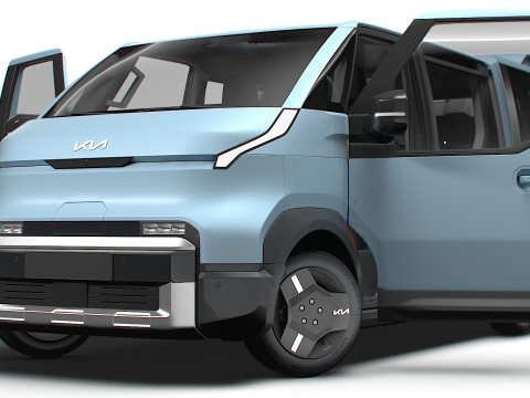 KIA PV5 L2H1 HQInterior 2026 Modelo 3D