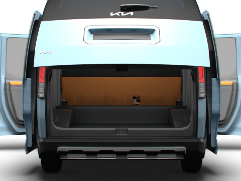 KIA PV5 L2H1 HQInterior 2026 Modelo 3D