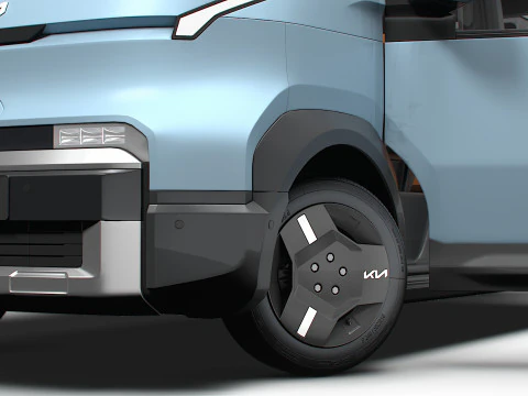 KIA PV5 L2H1 HQInterior 2026 3D Model