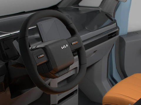 KIA PV5 L2H1 HQInterior 2026 3D Model