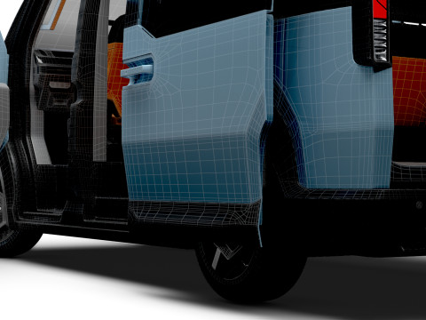 KIA PV5 L2H1 HQInterior 2026 Modelo 3D