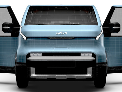 KIA PV5 L2H1 HQInterior 2026 Modelo 3D