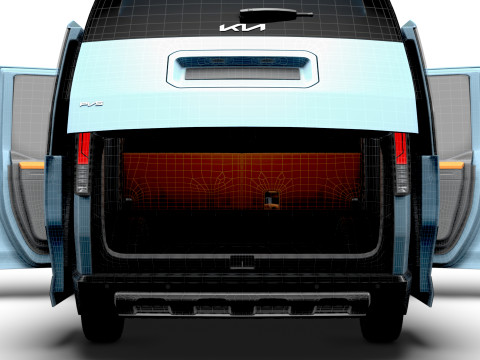 KIA PV5 L2H1 HQInterior 2026 Modelo 3D