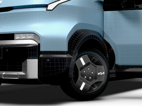 KIA PV5 L2H1 HQInterior 2026 Modelo 3D