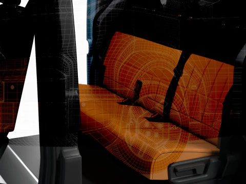 KIA PV5 L2H1 HQInterior 2026 3D Model