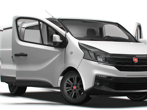 菲亚特 Talento Van L1H1 HQ 内饰 2021 3D 模型