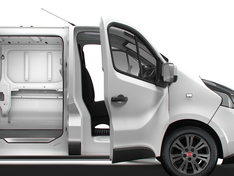 Fiat Talento Van L1H1 HQInterior 2021 Modelo 3D