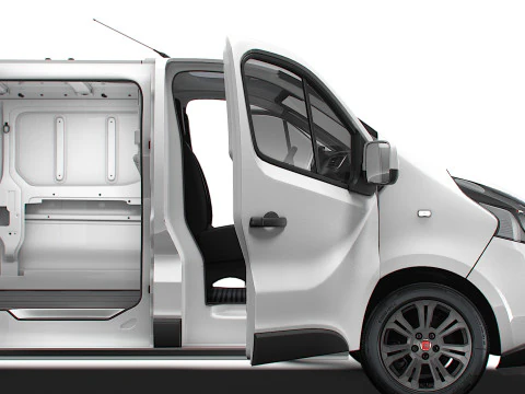 Fiat Talento Furgoneta L1H1 HQInterior 2021 Modelo 3D